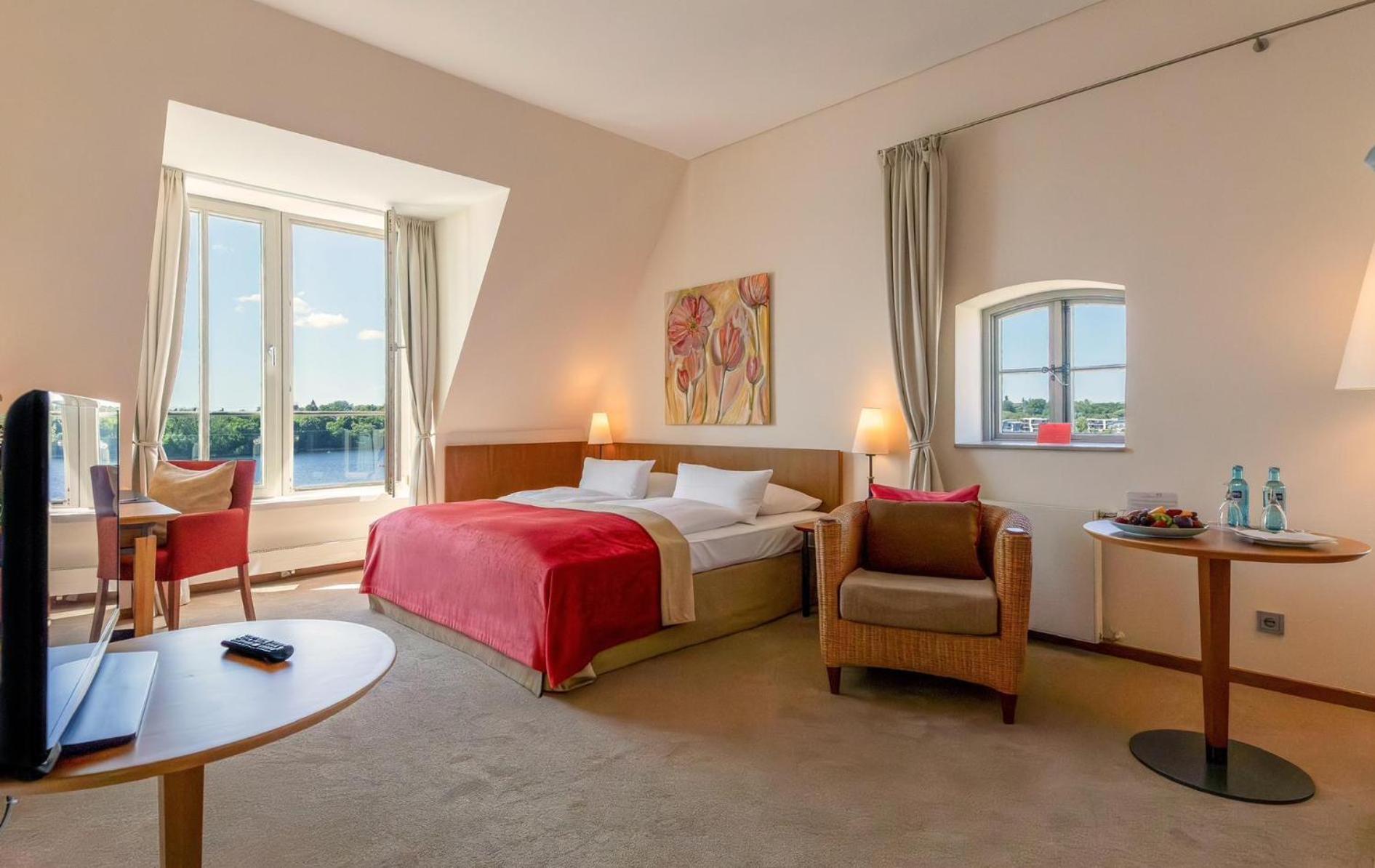 Hotel Speicher Am Ziegelsee Schwerin  Ruang foto